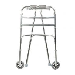 Andador Fixo Dobravel com rodas Mercur