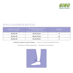 Meia 3 4 Actitud 15-20mmHg Panturrilha