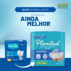 Plenitud Pants Protect Plus Unissex G/XG com 16 unidades