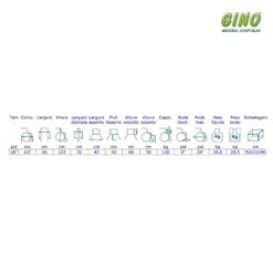 Cadeira de Rodas Série Europa Paris reclinável