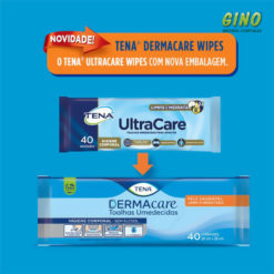 Toalha umedecida Tena Dermacare