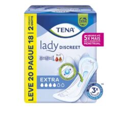 Absorvente Tena Lady Discreet Extra 20 Unidades