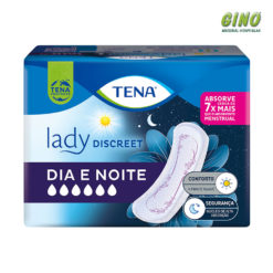 Absorvente Tena Lady Discreet Dia e Noite 12 Unidades