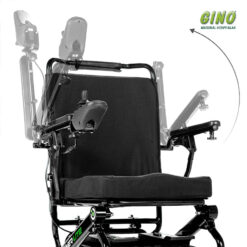 Cadeira de Rodas Motorizada Leve Compact In com Kit Hemi