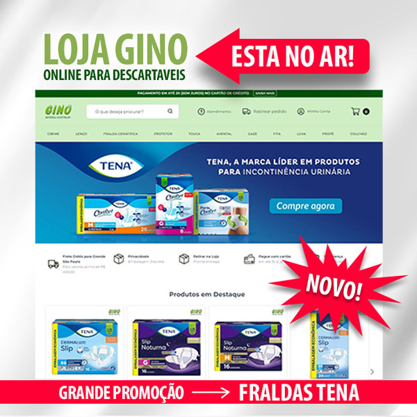 Clique aqui e conheça a Loja Gino