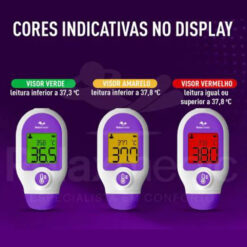 Termômetro Digital Infravermelho Go Fast
