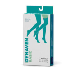 Meia Sigvaris Coxa Dynaven Basic 20-30 mmHg Bege. A Meia de Compressão 7/8 Sigvaris Dynaven Basic 20-30 mmHg é uma meia medicinal unissex que oferece suavidade no contato com a pele, conforto diário e eficácia no tratamento de doenças venosas e linfáticas, melhorando a circulação e reduzindo dores e inchaço nas pernas com praticidade para o dia a dia.