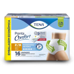 Fralda Tena Pants Confort P-M 16 unid