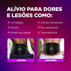 Bolsa Térmica Gel Costa Preta