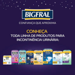 Bigfral Noturna Roupa Íntima Descartável G-XG 16 Unidades Pacote Econômico